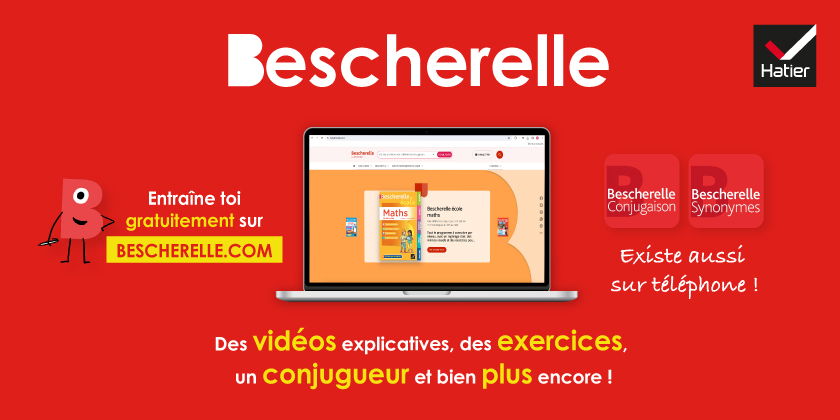 Bannière Bescherelle Site + Applications