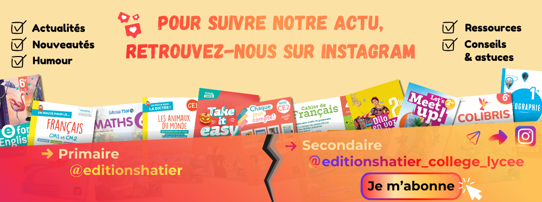 Retrouvez-nous sur Instagram !