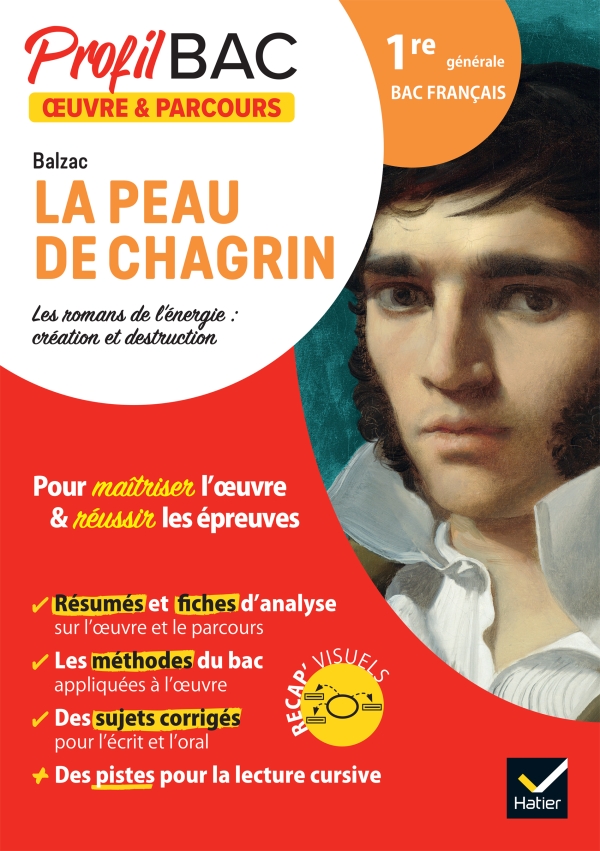 Profil Balzac, La Peau de chagrin (oeuvre au programme Bac de français 2024) Editions Hatier