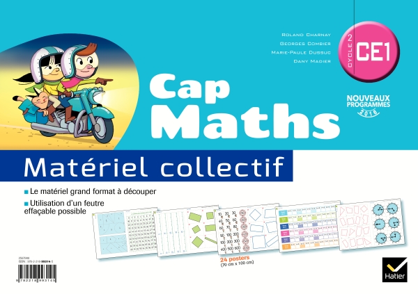 Cap Maths CE1 éd. 2016 - Matériel collectif | Editions Hatier
