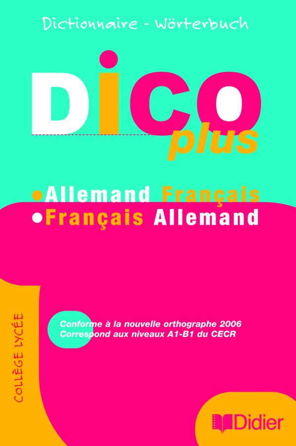 Dicoplus dictionnaire bilingue Allemand / Français - Livre | Editions ...