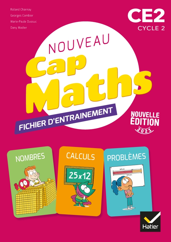 Exercice De Math Niveau Cap à Imprimer Pdf Cap Maths CE2, 2021 - Fichier entraînement + Livret problèmes + Cahier