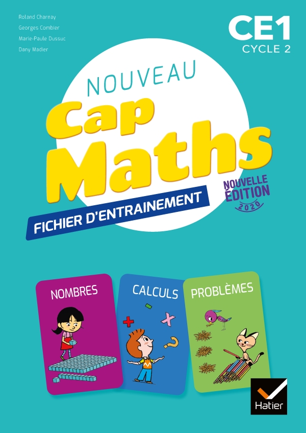 Cap Maths CE1, éd. 2020 Fichier + Cahier géométrie + livret problèmes