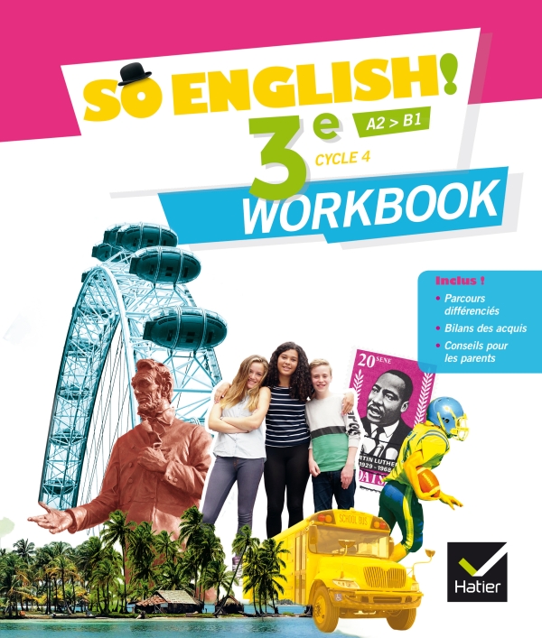 So English! Anglais 3e Éd. 2017 Workbook Editions Hatier