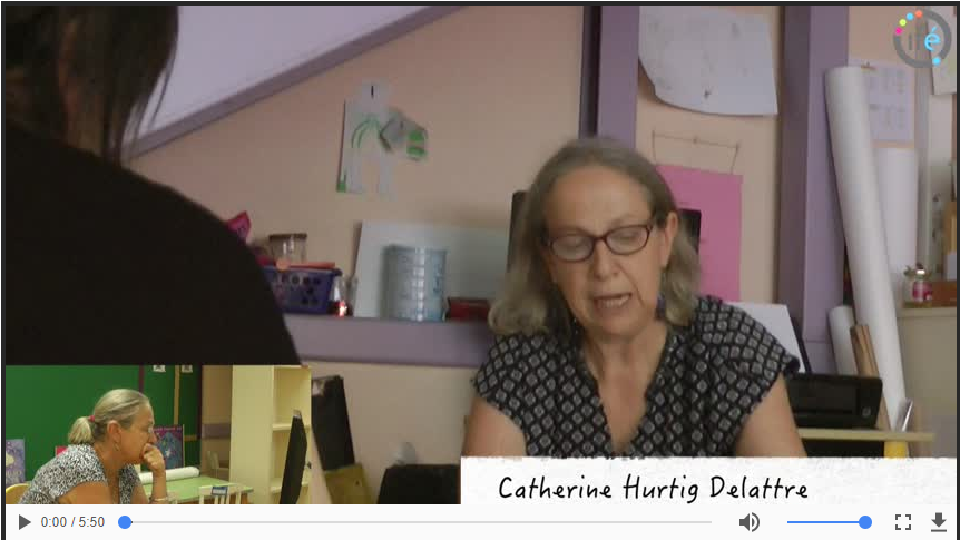 Prise vidéo de catherine Hurtig-Delattre