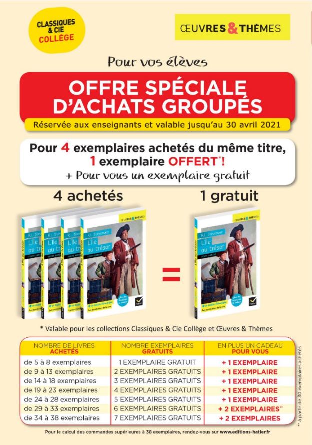 Offre C&Cie Collège et O&t