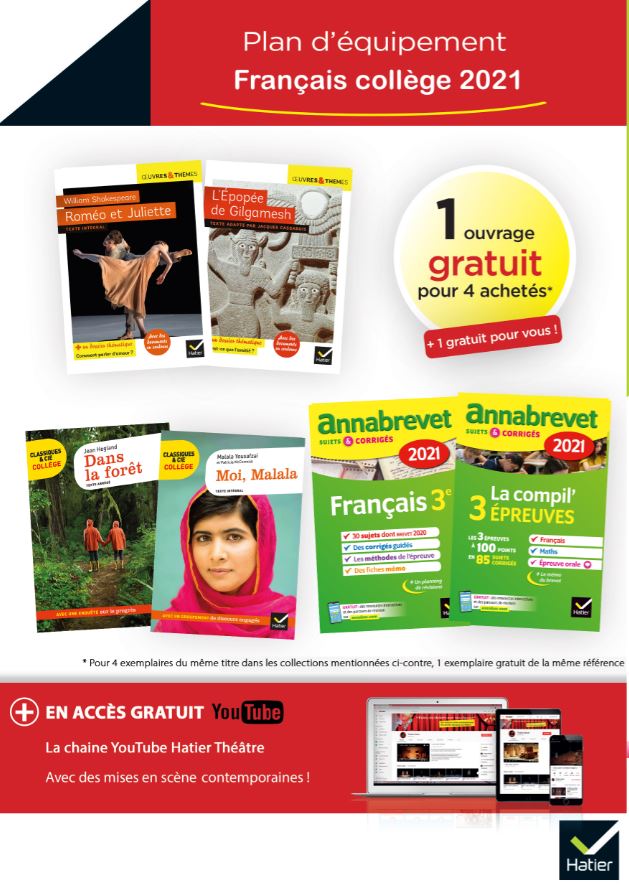 Offre français college - Classiques et Annales