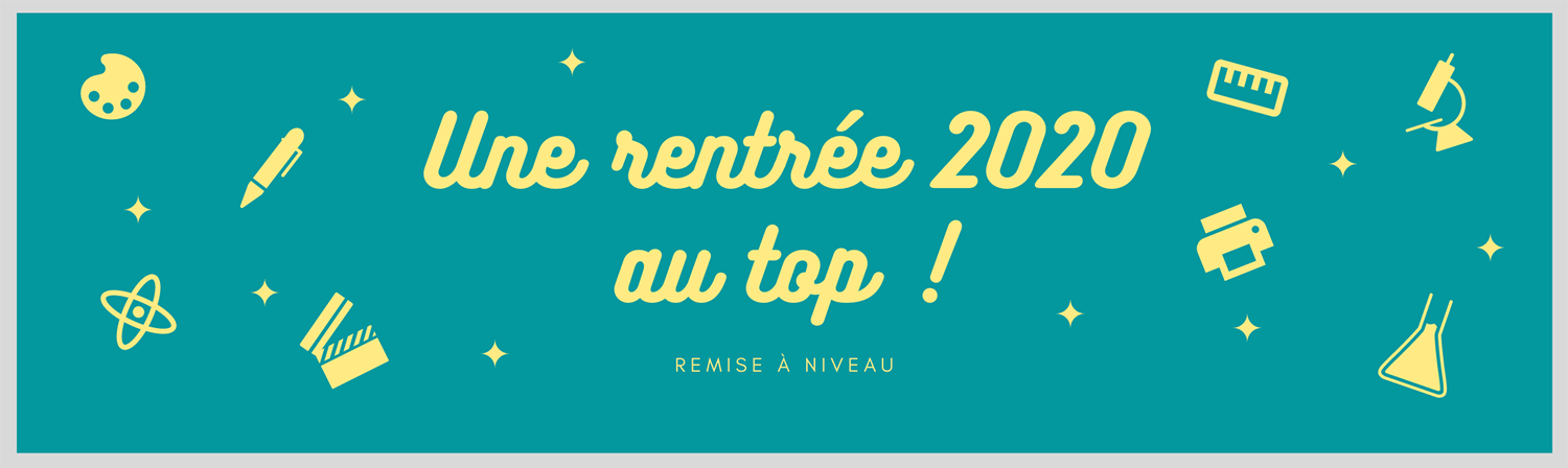 rentrée scolaire 2020