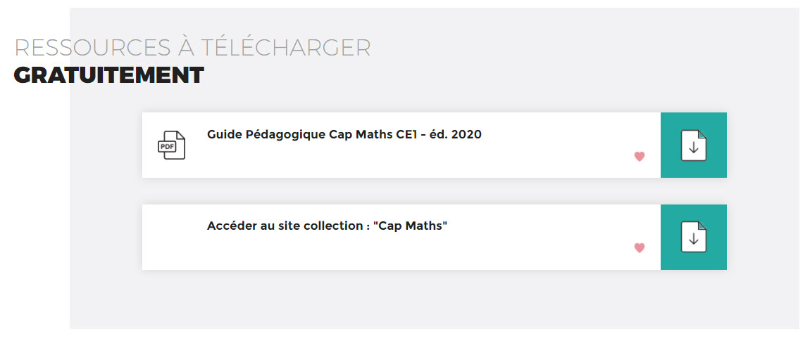 ressources gratuites