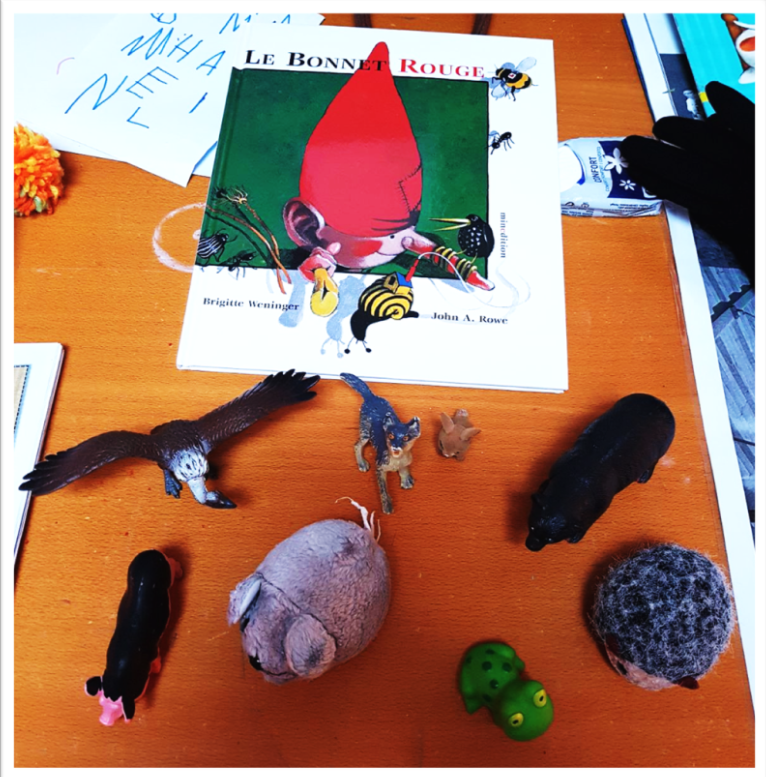 Photo d'un tapis d'histoire