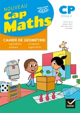 CAP MATHS CP Éd. 2019 - Cahier de Géométrie-Mesure