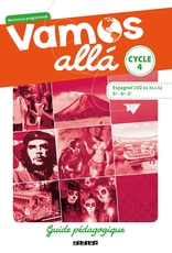 Vamos allá Cycle 4 LV2 Espagnol Ed.2017 - Guide pédagogique  - version numérique pdf