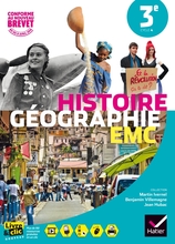 Histoire-Géographie Enseignement Moral et Civique 3e éd. 2016 - Manuel de l'élève