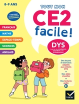 Mon CE2 facile ! Adapté aux enfants DYS ou en difficulté d'apprentissage   - Nouveau programme