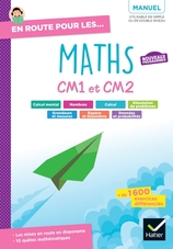 En route pour les Maths - CM1 CM2 - Ed. 2026 - Manuel élève