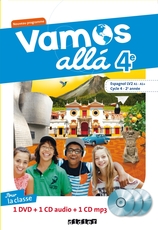 Vamos allá 4e LV2 - Coffret classe 2 CD audio + 1 DVD