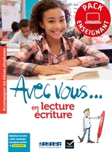 Avec vous... en lecture-écriture - Pack numérique enseignant