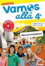 Vamos allá 4e LV2 Espagnol Ed.2017 - Manuel numérique enseignant