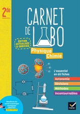 Physique Chimie 2de - Ed 2025 - Carnet de labo numérique élève