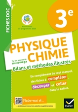 FICHES DOC Bilans et méthodes illustrés - Physique chimie 3e - Ed 2021 - Cahier numérique enseignant