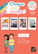 Chaque jour compte - Maths CE2 - Ed. 2025 - Fichier numérique enseignant