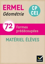 ERMEL - Géométrie CP - CE1 Éd. 2020 - Matériel élève - 72 formes prédécoupées