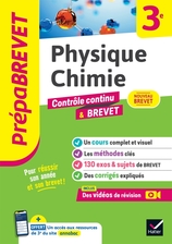 Prépabrevet Physique-Chimie 3e - Nouveau Brevet 2025