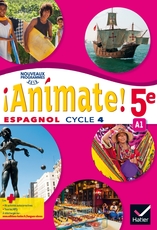 Animate Espagnol 1re année éd. 2016 - Manuel interactif élève