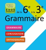 Grammaire Collège de la 6e à la 3e - Pack d'exos interactifs 