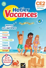Hatier vacances - Cahier de vacances 2025 du CE2 vers le CM1 8/9 ans