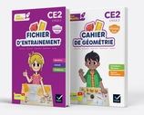 Cap Maths CE2 - Ed. 2026 - Fichier nombres et calculs + cahier de géométrie-mesure