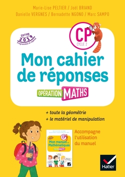 Operation Maths Cp Ed 19 Cahier De Reponses Materiel Editions Hatier