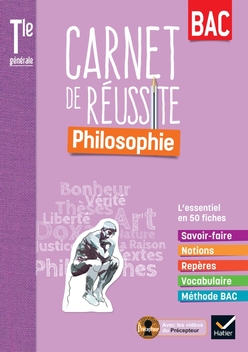 Mon carnet de réussite Philosophie Terminale - Ed. 2022  - Carnet numérique élève
