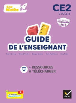 Cap Maths CE2 - Ed. 2026 - Guide de l'enseignant