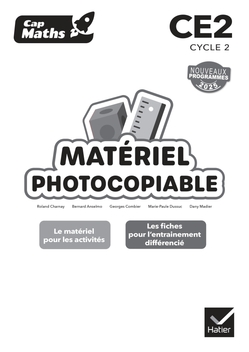 Cap Maths CE2 - Ed. 2026 - Matériel photocopiable