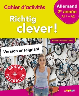 Richtig Clever 2ème année - Cahier numérique interactif enseignant