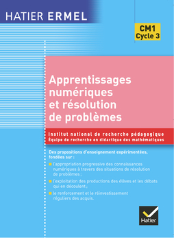 Ermel - Apprentissages numériques et résolution de problèmes CM1