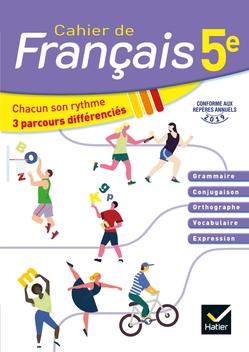 Cahier de Français 5e éd. 2020 - Cahier numérique élève