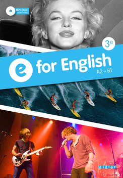E for English 3e - Anglais Ed.2014 - Manuel numérique  enseignant