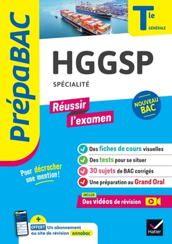 HGGSP Tle générale (spécialité) - Prépabac Réussir l'examen - Bac 2024
