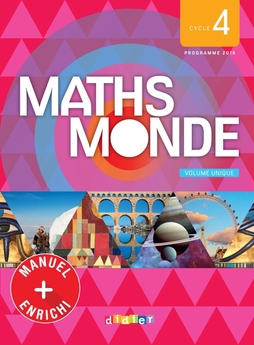 Maths Monde cycle 4  - Manuel numérique premium élève