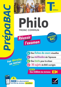 Philosophie Tle générale - Prépabac Réussir l'examen - Bac 2024