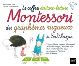 Le coffret écriture-lecture Montessori des graphèmes rugueux de Balthazar