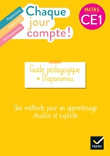 Chaque jour compte - Maths CE1 - Ed. 2023 - Guide bi média numérique enseignant