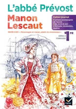 Cahier-journal Manon Lescaut Français 1re - Ed. 2023 - Cahier numérique élève