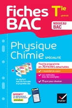 Fiches bac Physique-Chimie Tle (spécialité) - Bac 2024