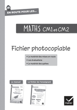 En route pour les Maths - CM1 CM2 - Ed. 2026 - Matériel photocopiable