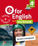 E for English 4e - Anglais Ed. 2017  - Workbook numérique enseignant