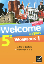 Welcome Anglais 5e éd. 2012 - Workbook (en 2 volumes)