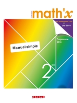 Math'x 2de (éd. 2010) - Manuel numérique simple